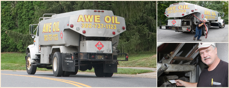 heating oil delivery from Awe Oil Inc.